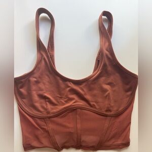 ALO Yoga Rust Sports Bra